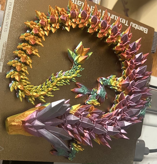 Articulated Crystal Dragon